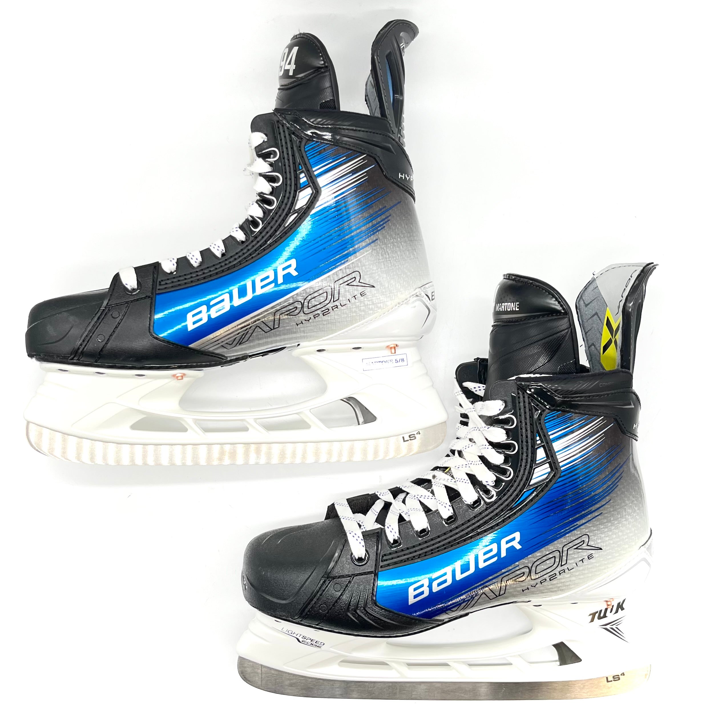 Bauer Vapor Hyperlite 2 – Patins de hockey Pro Stock – Taille 9D